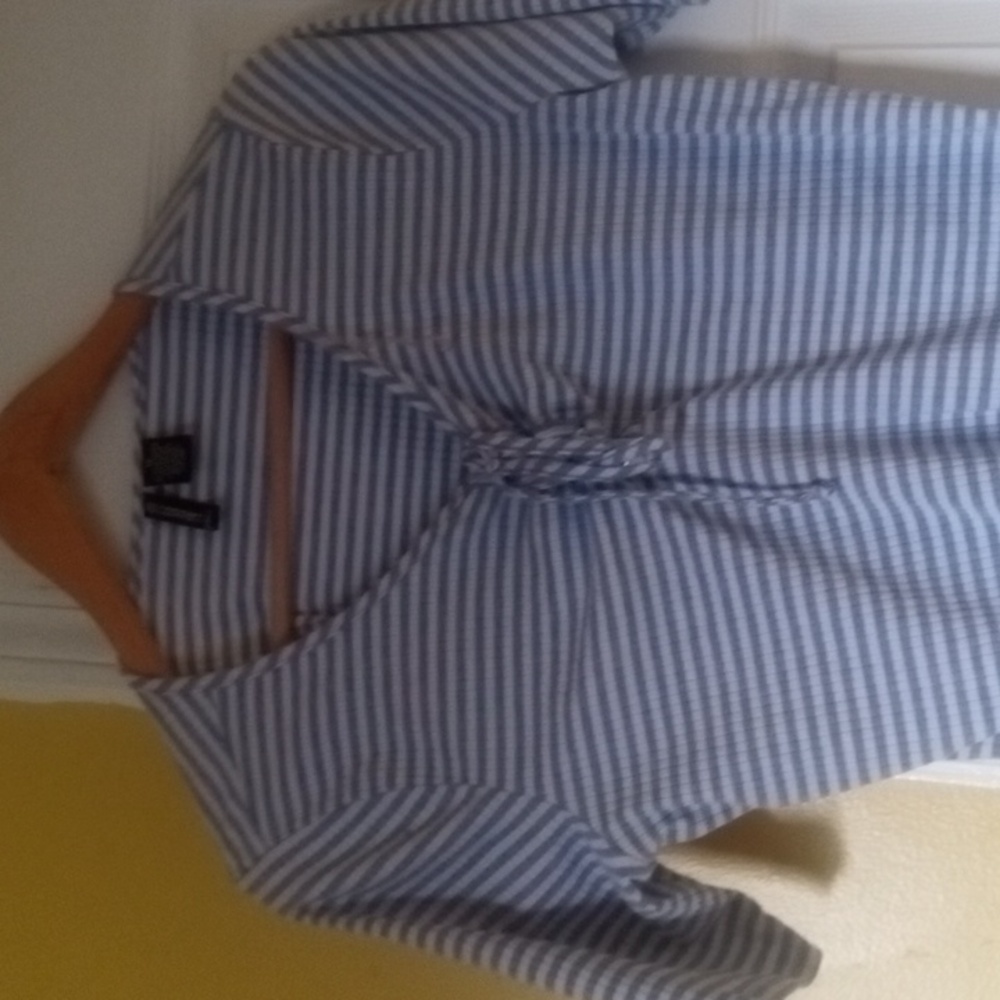 Tie in tee shirt